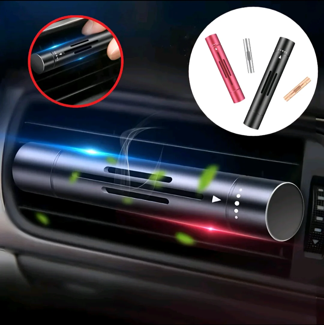 Aromatizador Automotivo para Ar Condicionado com Essência Sólida e Difusão Regulável — foto 1