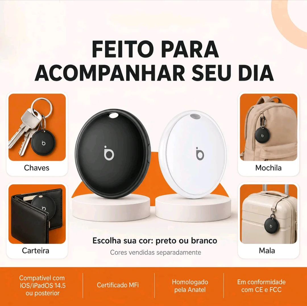 LOCALIZADOR INTELIGENTE BASIKE BQ34 PARA OBJETOS PESSOAIS — foto 5