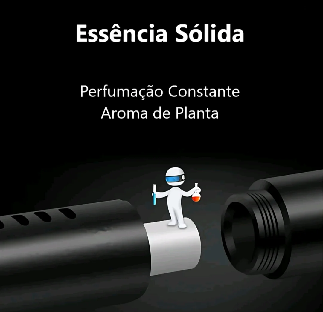 Aromatizador Automotivo para Ar Condicionado com Essência Sólida e Difusão Regulável — foto 5