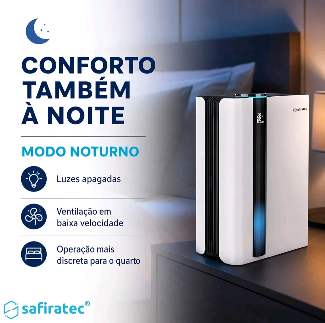 Safiratec DPR-60W Desumidificador de Ar Antimofo Doméstico — foto 6