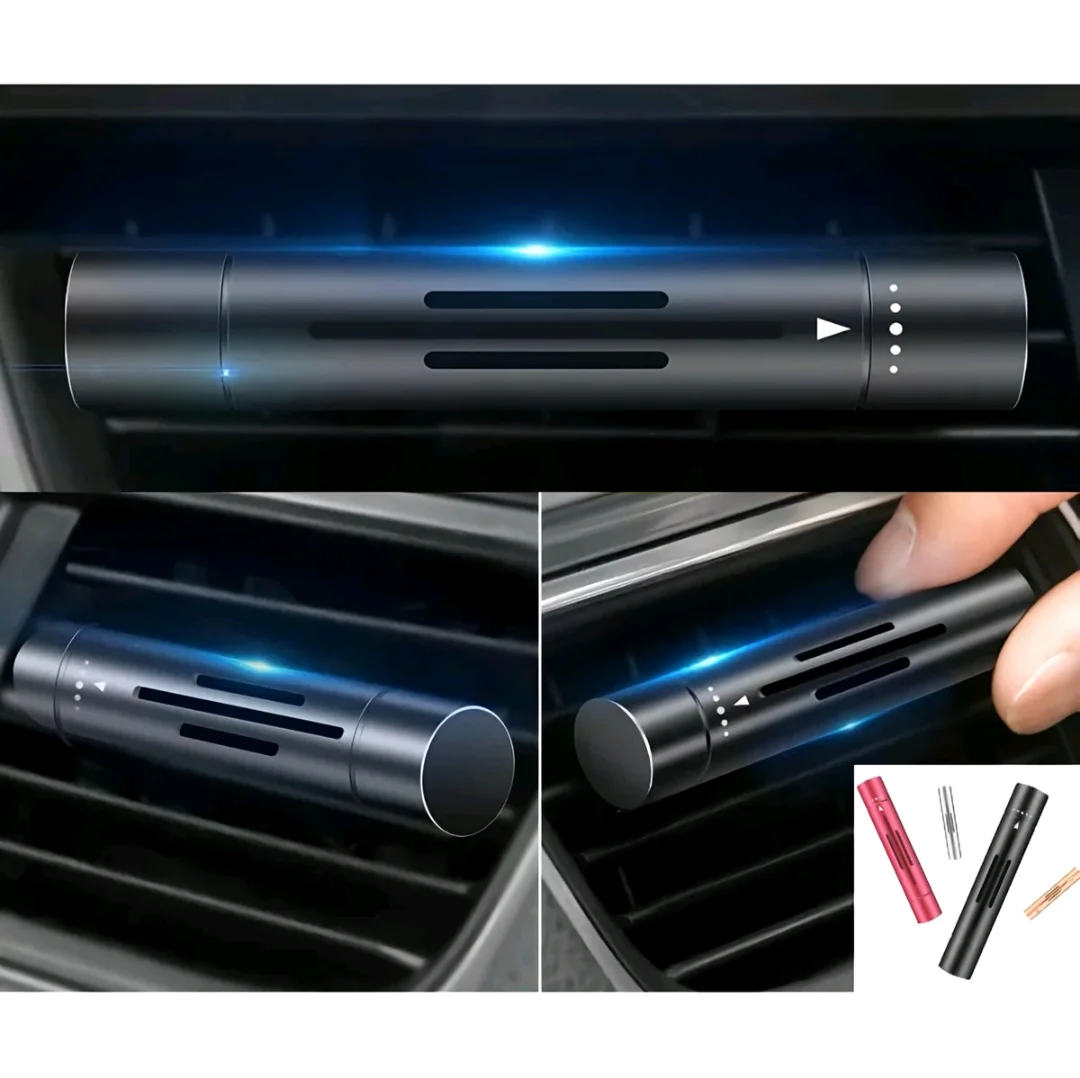 Aromatizador Automotivo para Ar Condicionado com Essência Sólida e Difusão Regulável — foto 3